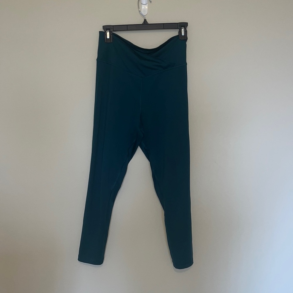 Medium teal American Eagle cross waist 7/8 leggings